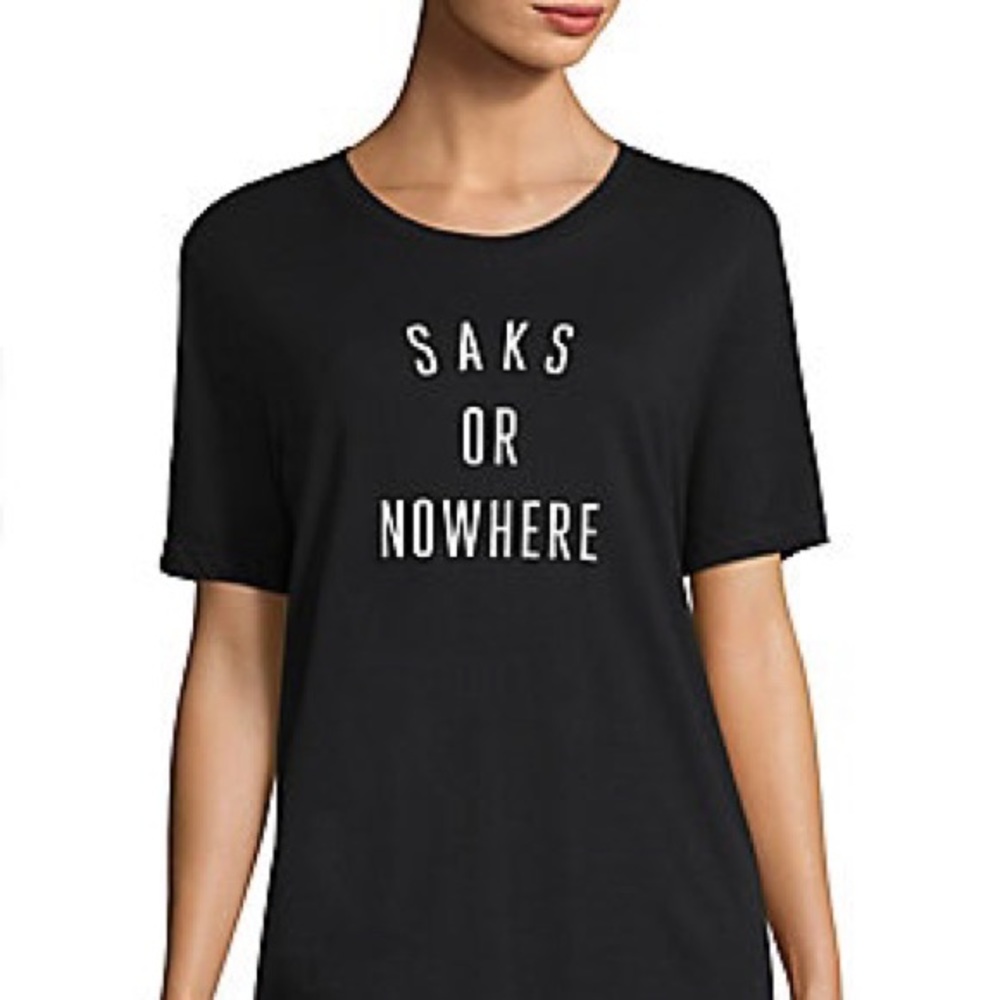 Knowlita saks or nowhere tee